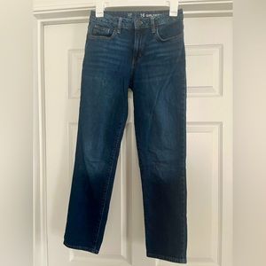Gap kids girlfriend jeans